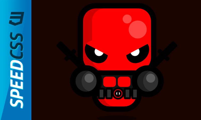‪Speed CSS3 - Deadpool Flat‬‏