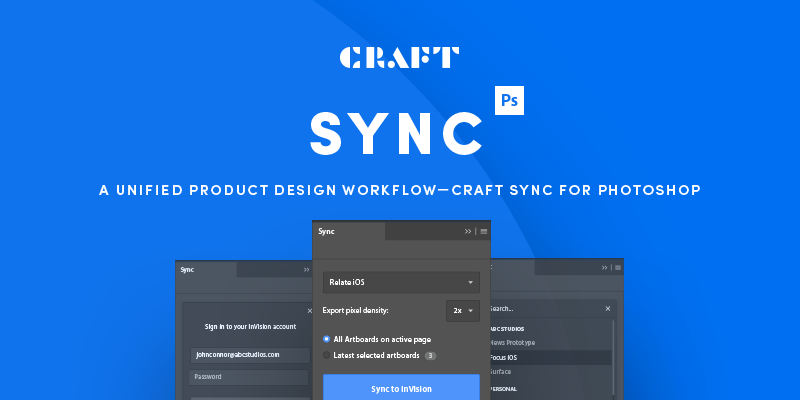Craft Sync—now for Photoshop