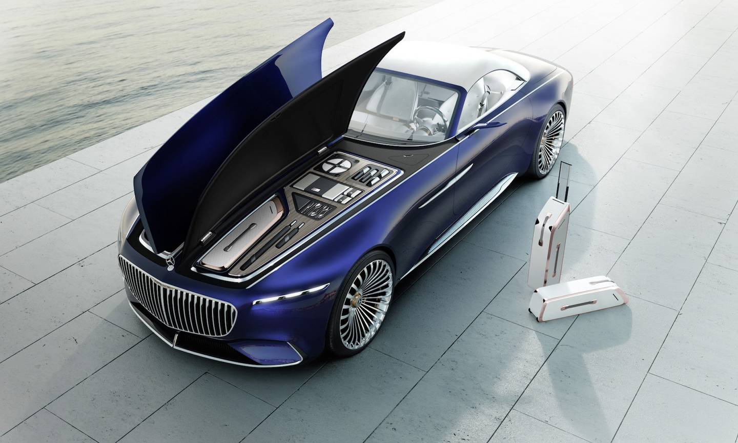 Vision Mercedes-Maybach 6 Cabriolet: Revelation of luxury 