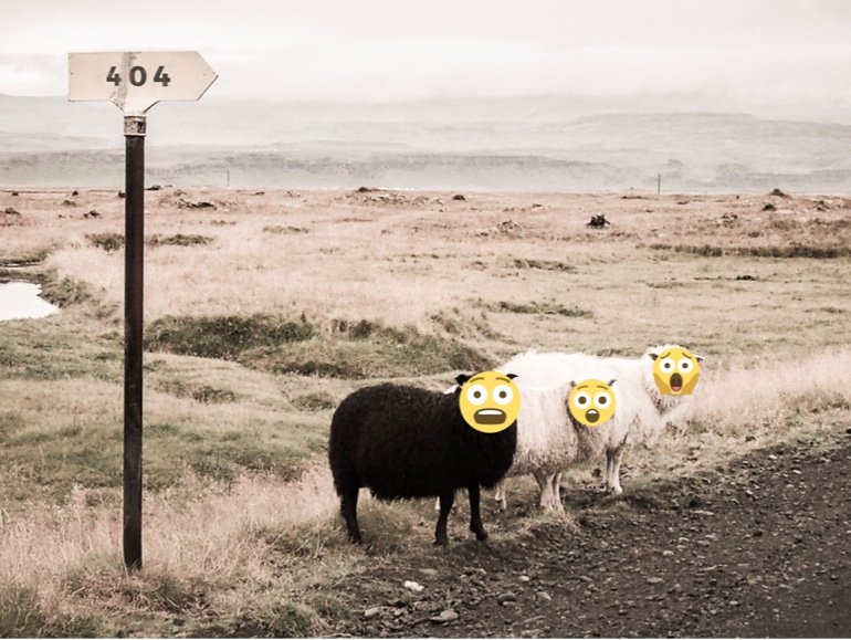 404 pages from popular sites — Design Inspiration