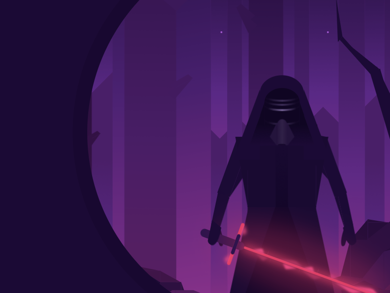 Kylo Ren CSS Page Preloader