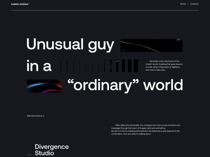 Gabriel Norman — Interactive developer