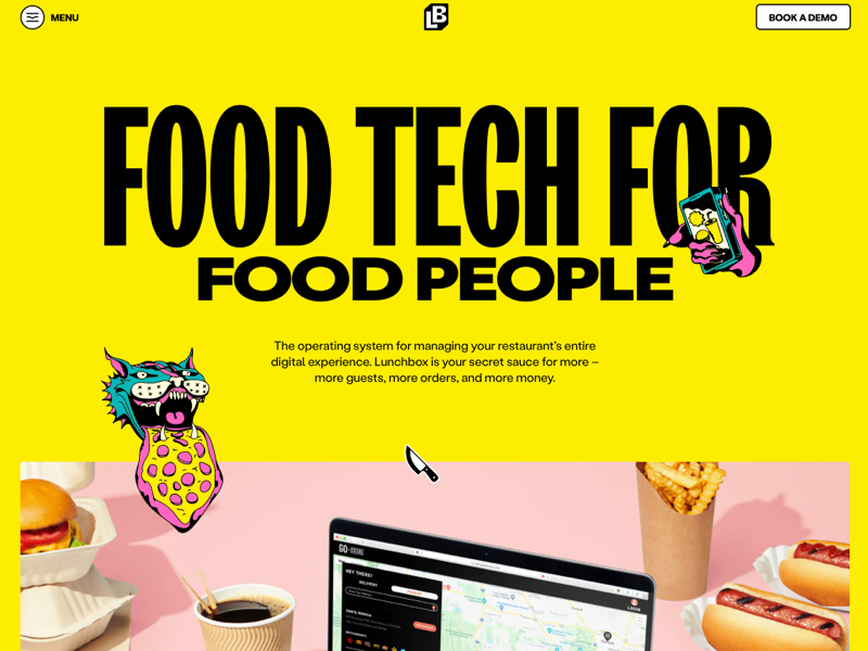 Lunchbox — Online solutions for enterprise and virtual kitchens