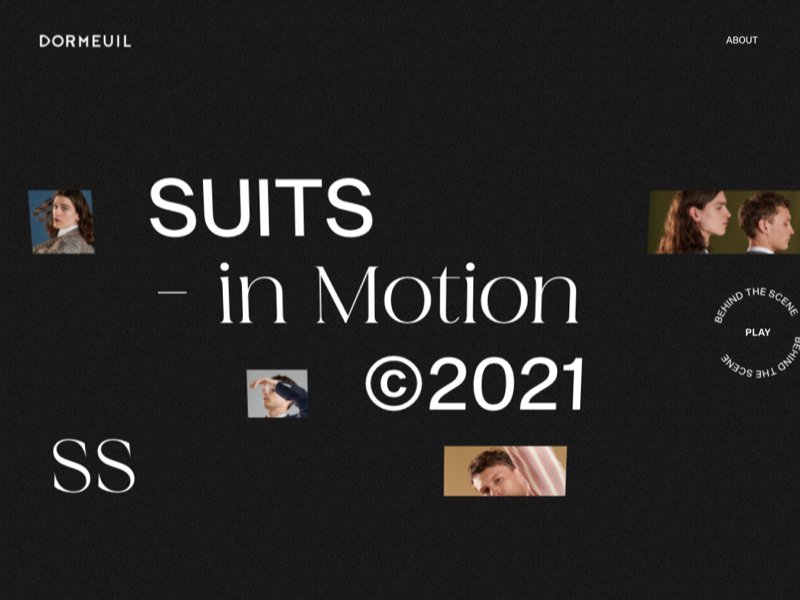 Dormeuil - Collection SS 2021 - Suits in motion
