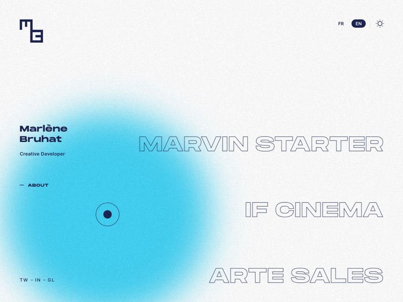 Marlène Bruhat | Creative Developer 