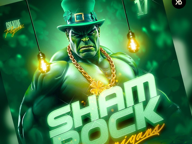 Epic St. Patrick’s Day Flyer Design