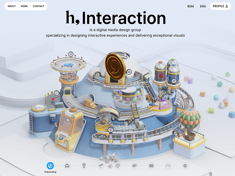 Hnine Interaction