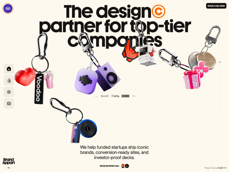 Brand Appart – Design studio for bold startups