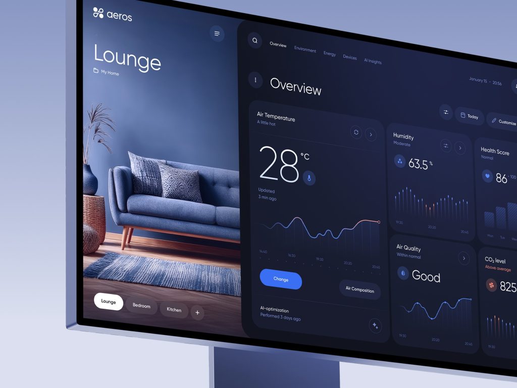 Aeros - Smart Home Climate Control Platform