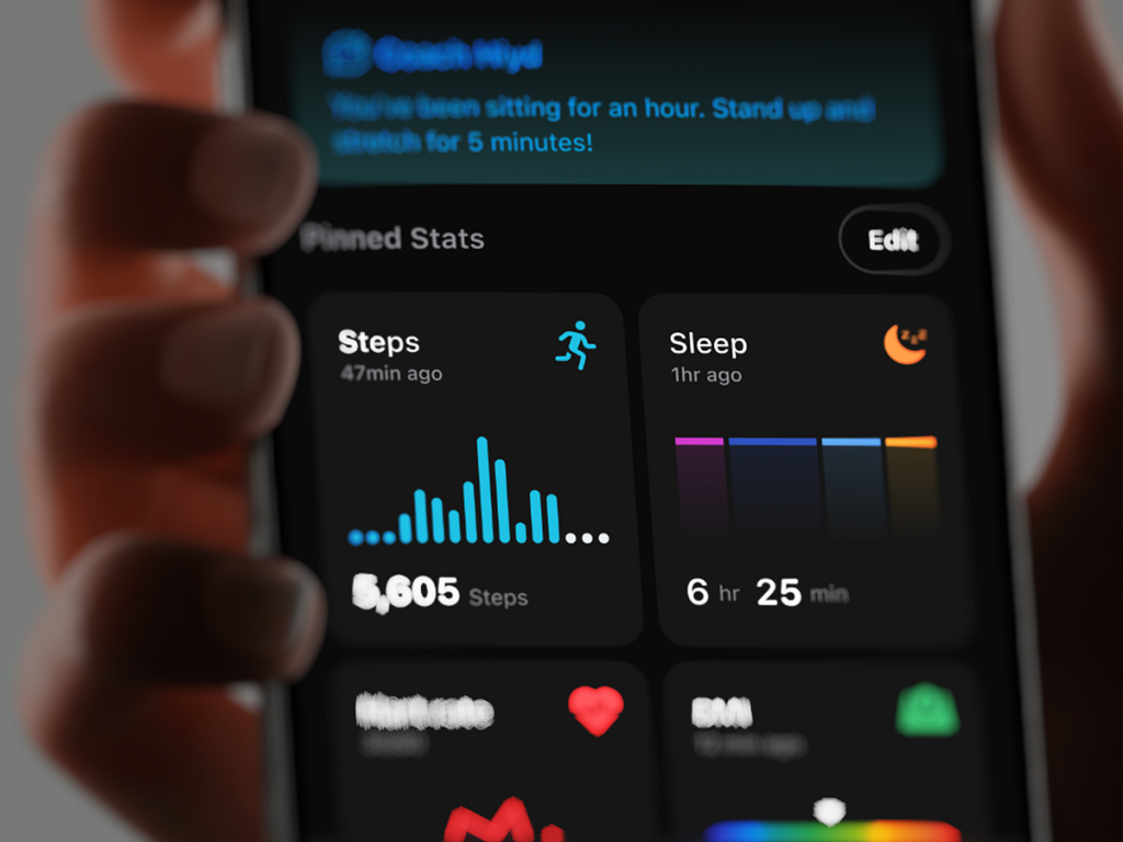 Hyid - Immersive Personal Fitness & Wellness Dashboard